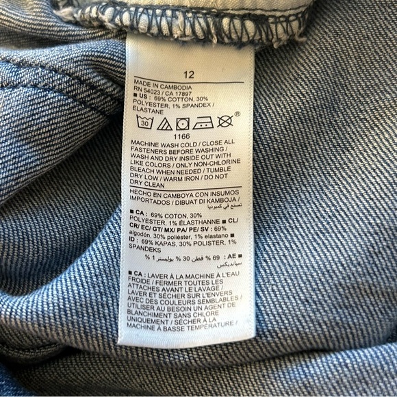 Old Navy Wow High Rise Super Skinny Womens Jeans Denim Size 12 - Picture 4 of 6